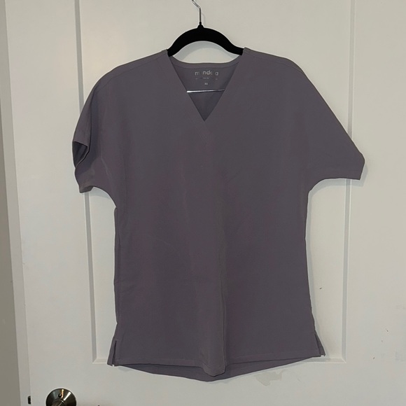 Ube color scrub top - Picture 1 of 2